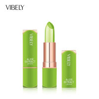 Magic Jelly Lipstick ว่านหางจระเข้ชุ่มชื้นเมจิกเ ปลี่ยนสีลิปสติกวุ้น ลิปส ติกติดทนนาน ติกกันน้ำ HZ-142