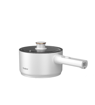 Electric Hot Pot หม้อไฟฟ้าเล็กๆ Electric Cooking Pot หม้อไฟฟ้าอเนกประสงค์ แบบมีด้ามจับ หม้อต้มไฟฟ้า จุ1.5L รุ่น GR-N15D1 หม้อไฟฟ้า ขนาดเล็ก หม้อต้มไฟฟ้าอเนกประสงค์ Mini Electric Pot