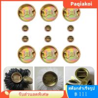 Paqiakoi 12pcs bung cap 200l drum cap cap น้ำกลองปลั๊กเครื่องกลองปิดผนึกเหล็กปิดผนึกเหล็ก