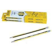 Hộp 12 chiếc bút chì giả gỗ 2B Batos PC-B03- Thích hợp để ghi chép, vẽ nháp