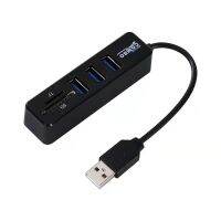 ฮับตัวแยก WbemlwUSB2.0HUB 3 + 2 SD/TF USB แบบมัลติฟังก์ชั่น USB เครื่องอ่านการ์ดขยาย