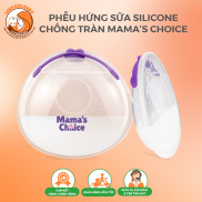 Hộp 2 Phễu hứng sữa silicon chống tràn Mama s Choice