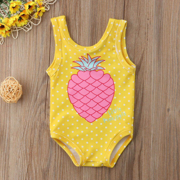 Kids Swimwear Beachwear Bathing Swimming Lovely Cute Child Girls Kids