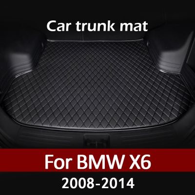 Alas Bagasi Mobil สำหรับ BMW X6 E71 2008 2009 2010 2011 2012 2013 2014พรมไลเนอร์กระบะผ้าคลุมภายใน