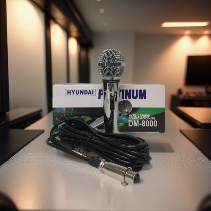 Hyundai Platinum Microphone DM-8000 | Lazada PH