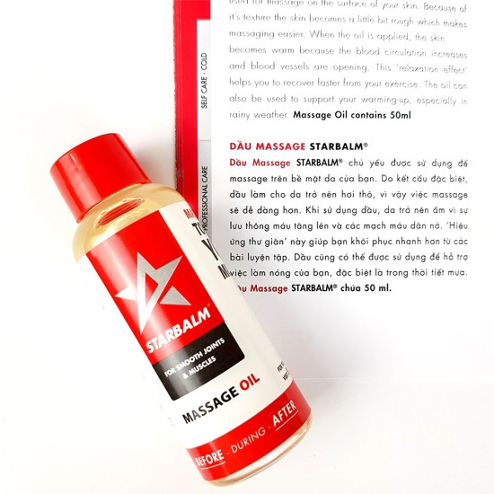 Dầu nóng xoa bóp dầu massage starbalm 50ml - tms111 - ảnh sản phẩm 3