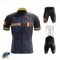 ZZOOI New Belgium Cycling Jersey 2022 Mens Summer Cycling Clothing Quick Dry Bike Wear Clothes Ropa Ciclismo Hombre MTB Cycling Shirt