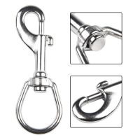 ❈♞ Scuba Diving Stainless Steel Hook Dual End Bolt Quick Carabiner Swivel Buckle Snap Hook Clip For Scuba Diving Part Tool Accessor