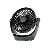 AnDyH Portable Camping Fan Rechargeable 2000mAh Outdoor 360° Rotating Desktop Fan