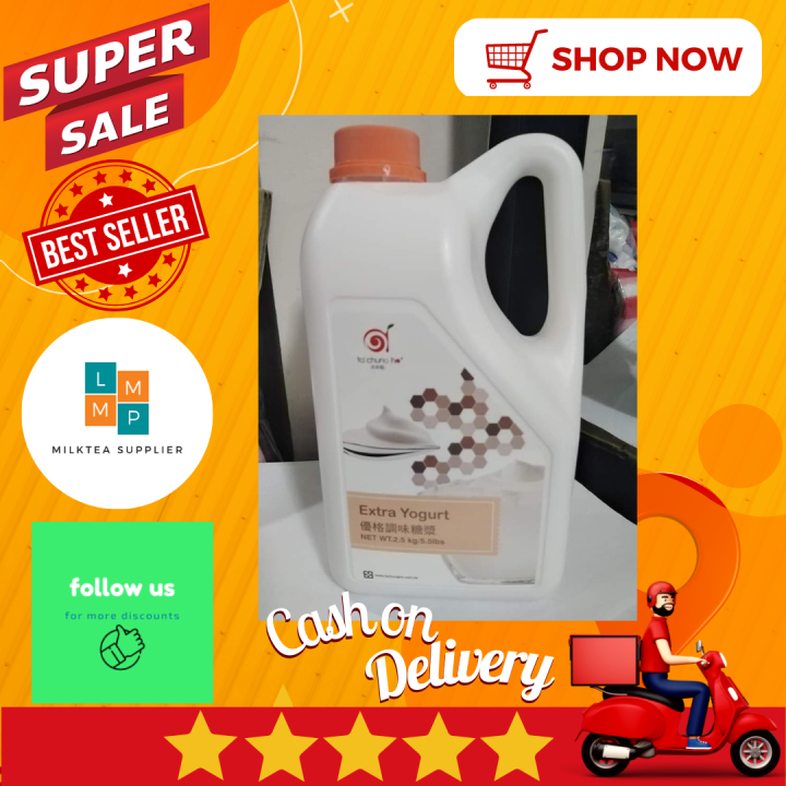 🥤🥤 Yogurt Flavor Syrup Tachungho Brand 2.5kg 🥤🥤 LMMP MILKTEA SUPPLIER