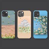 【CW】 Oil PaintingPhoneFor Iphone 7 8X Xr Xs12 13 Se2020Mobile Iphones 14 ProCase