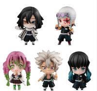 Bandai(บันได) MEGAHOUSE DEMON SLAYER KIMETSU NO YAIBA TANJIRO &amp; THE HASHIRAS MASCOT SET B [REPEAT]