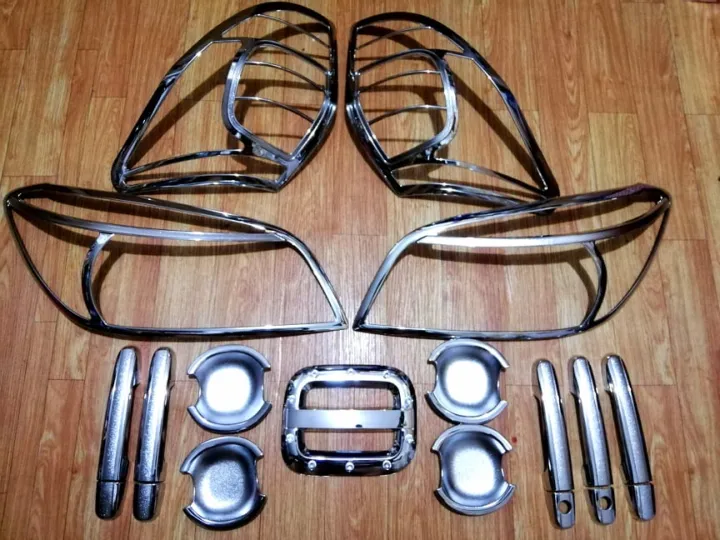 Carbon Schalterrahmen Für Toyota RAV4 2006-2012 - 4-tlg. Set Innenverkleidung