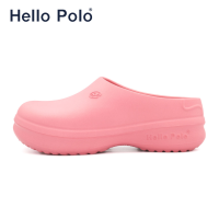 Hello Polo รองเท้าแตะ รองเท้าหัวโต รองเท้าแตะลําลอง ผู้หญิง รองเท้านิ่ม พื้นหนา กันลื่น แฟชั่นฤดูร้อน ใส่ในบ้าน HP8009W