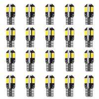 【CW】20x Canbus High Bright Original 5630 8SMD T10 W5W 194 168 License Dome Lamp Car Led Bulb 12V Red Warm White Ice Blue Trunk Light