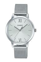 Casio Standard นาฬิกาข้อมือผู้หญิง สายสแตนเลส รุ่น LTP-E157,LTP-E157M,LTP-E157M-7,LTP-E157M-7A,LTP-E157M-7ADF (CMG) - สีเงิน