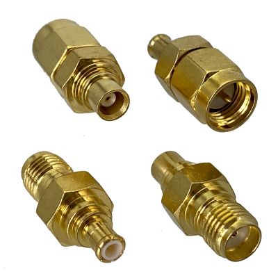 1pce Adapter SMA to MCX Male plug &amp; Female jack RF Coaxial connector Wire Terminals Electrical Connectors