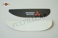 ?พร้อมส่ง?คิ้วบังฝนกระจกมองข้าง ที่บังฝนกระจกมองหลัง คาร์บอนไฟ 2ชิ้น Mitsubishi