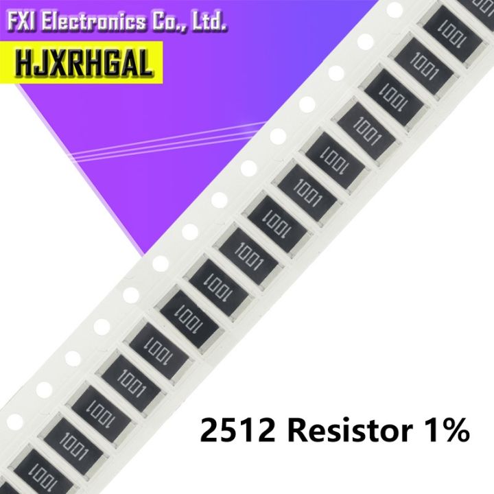 50ชิ้นชิป SMD ตัวต้านทานแบบคงที่1% 1W 0.1R 0.01R 0.05R 0.001R 0.33R 1R 0R 100R 10R 2W 0.001 0.01 0.1 0.33 0.05 1 0 10 100โอห์มวงจรรวม