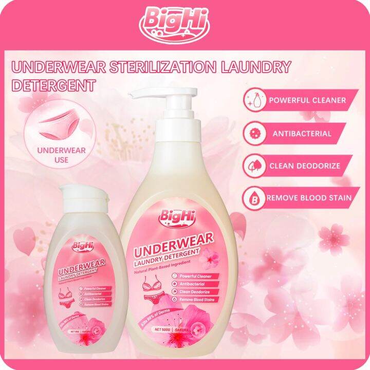 Lingerie Cleaner Underwear Laundry Liquid Detergent BigHi powerful