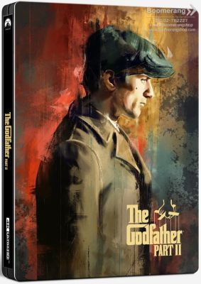 Godfather Part II, The /เดอะ ก็อตฟาเธอร์ ภาค 2 (4K+Blu-ray Steelbook) (4K มีซับไทย / BD มีเสียงไทย/มีซับไทย) (Boomerang)