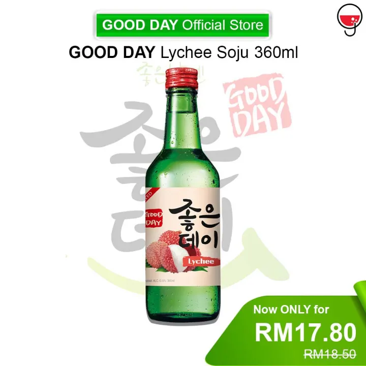 Good Day LYCHEE Soju 360ml Lazada