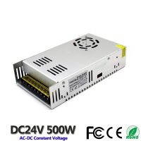 Newprodectscoming DC 24V 21A 500W LED Light Belt Driver Switching Power Supply 110V 220V AC Constant Voltage Transformer Monitoring CCTV CNC