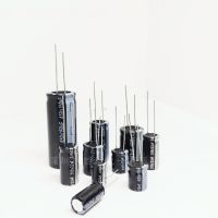 20pcs 10V 16V 25V 63V 100V 250V 400V 450V Aluminum capacitor  1uF 2.2uF 3.3uF 4.7uF 6.8uF 10uF 22uF 33uF 47uF 68uF 100uF 220uf Electrical Circuitry Pa