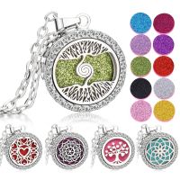 Hollow Out Aromatherapy Diffuser Necklace Jewelry Perfume Locket Pendant Dropshipping