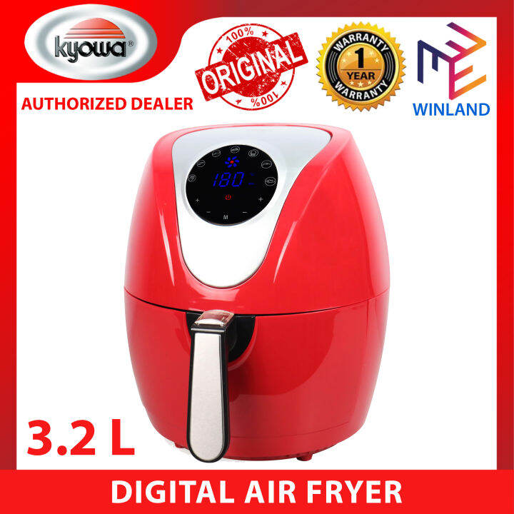 KYOWA by Winland Digital Air Fryer 7 Preset Cooking Modes 3.2Liters