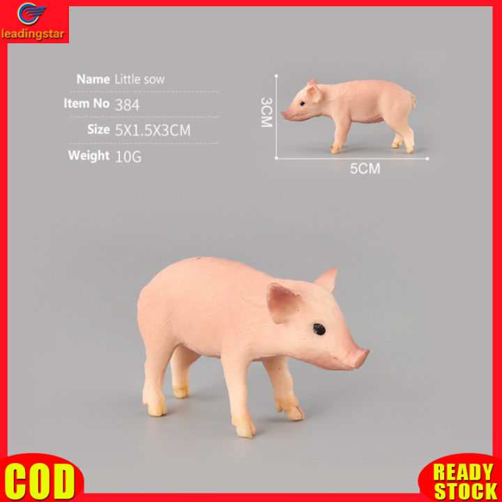 leadingstar-rc-authentic-simulation-pig-action-figure-kids-cute-piglet-figurines-farm-animal-model-ornaments-toys-for-home-decoration