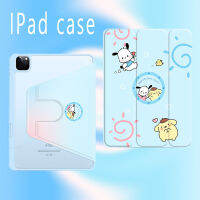 Covers ipad for 10.5 air3 pro10.5 อะคลิริค 10.2 gen7 gen8 gen9 360°หมุนตั้ง/นอนได้  10.9 air4 air5 pro11 2018 2020 2021 เคสหนังอะคริลิคใส พร้อมถาดใส่ปากกา ชาร์จปากกาได้ ?