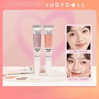 Judydoll ชุดของเหลวสีย้อมสีแปรงแต่งหน้าแก้มสีม่วงซ่อมแซมสูงแวววาวเคลือบมุกซ่อมแซมแต่งหน้า Menghue