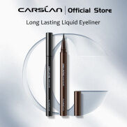 Carslan Cọ Mềm Kẻ Mắt Nước Lâu Trôi Mắt To Cọ Trang Điểm Màu Đen Đậm
