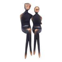 Abstract Couple Figures Contemporary Figurine Abstractionist Resin Couple Romantic Arts for Living Room Coffee Table Dining Table Study Room Entrance Hall practical