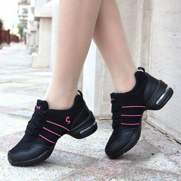 hot-dt-jazz-shoes-hip-hop-sneakers-children-teacher-woman-dancing-ladies