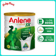 Date 4.2024 Sữa bột Anlene 3X Vani lon 800g