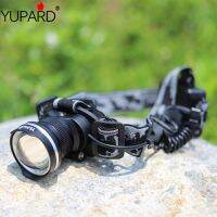 YUPARD XML T6 LED 3โหมดกันน้ำโฟกัสไฟหน้าไฟหน้ารถโฟกัสไฟหน้าแบบปรับได้3 * AA แบตเตอรี่ตั้งแคมป์กลางแจ้งกีฬา