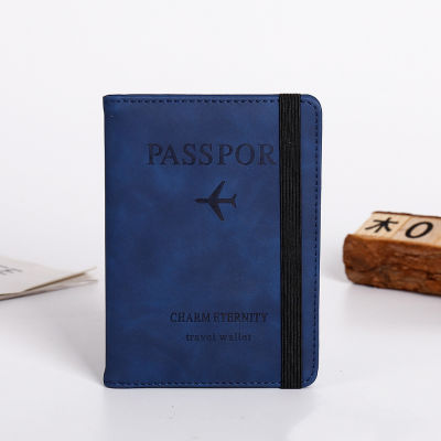 ID Bank Card Passport Covers Passport Covers Holder RFID Passport Covers Women Men Vintage Passport Covers