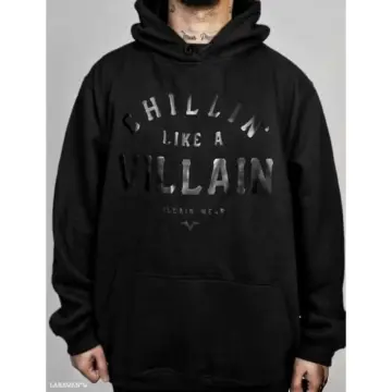 Chillin like 2025 a villain hoodie