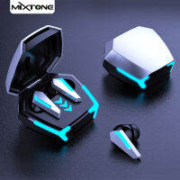 MIXTONE M10 TWS หูฟังไร้สายบลูทูธสำหรับเล่นเกมไฮไฟสเตอริโอระบบควบคุมแบบสัมผัสกันน้ำพร้อมไมโครโฟน