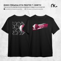 T-Shirt Round Neck FIFA 2022 Emirates World Cup DTG Printed Logo 100% Premium Cotton Mens Lelaki Casual Streetwear