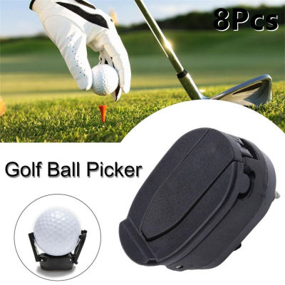 8Pcs Ball Picker Golf Putter Open Pitch Golfball Pick Up Tools Golf Training Aids Golf Ball Picker