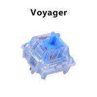 Chosfox &amp; Jwick Voyager สวิตช์คีย์บอร์ดแบบกลไกสปริงยืดประตู5หมุดเหมือนหมีแพนด้าสัมผัสล่วงหน้า