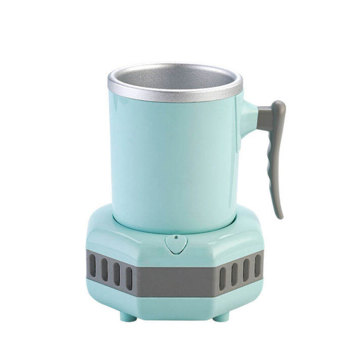 Beverage Cooler Cup, Electric Drink Cooler with Mug, Protable Mini