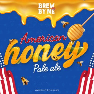 ชุดวัตถุดิบทำเบียร์ American Honey Pale Ale ขนาด 2.5 (9.4 ลิตร) และ 5 แกลลอน (18.9 ลิตร) Beer Kit