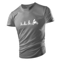 Four Seasons New Outdoor Casual Street Style 2d Bicycle Print Top MenS T-Shirt Short Sleeve Loose Comfortable Quick Drying