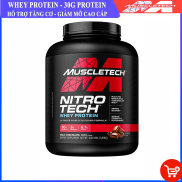 Sữa tăng cơ cao cấp Whey Protein Nitro Tech của MuscleTech hộp 1.8kg hỗ