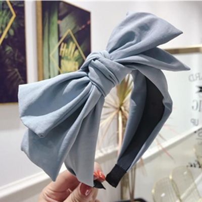 【CC】 Big Headband Layers Bow Hairband Toothed Not Color Fabric Band Adults