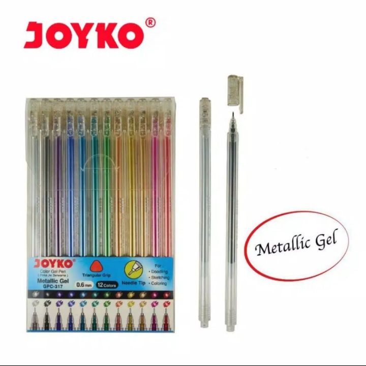 joyko Pen Color Gel Pen GPC-317 (Metalic Gel)